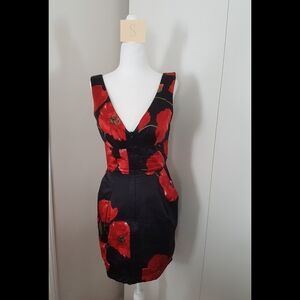 Single Brand Sexy Silk sheath dress